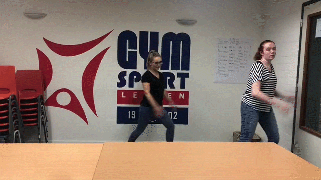 Oefen de Taptoe dans!